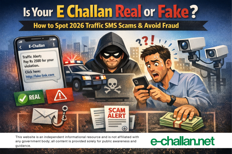 is your e challan real or fake